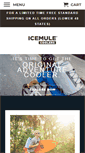 Mobile Screenshot of icemulecoolers.com